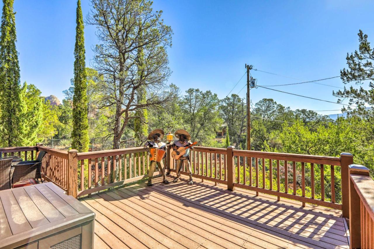 Bright Sedona Home With Deck And Mountain Views! Kültér fotó