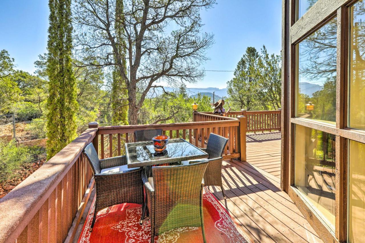Bright Sedona Home With Deck And Mountain Views! Kültér fotó